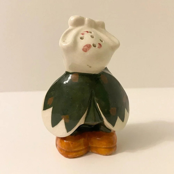 Vintage Ceramic Love Bug Ladybug Salt and Pepper Shakers 4 Inch Anthropomorphic - Picture 14 of 15